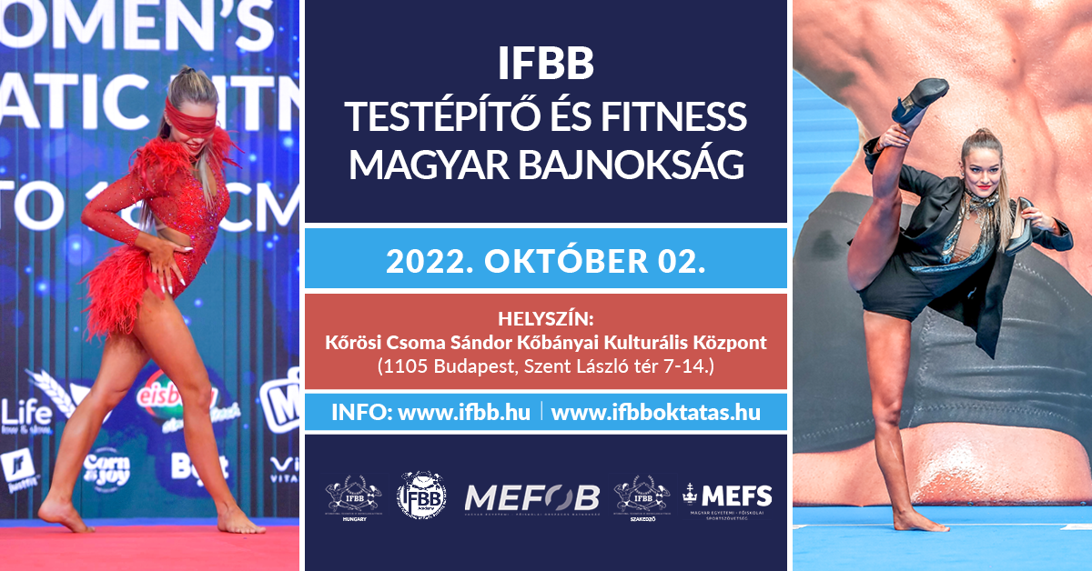 2022 IFBB Testépítő és Fitness Magyar Bajnokság